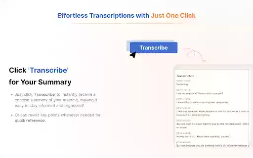 Mosaic8 Recorder  Transcriber  from Chrome web store to be run with OffiDocs Chromium online