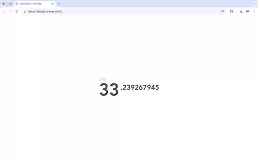 Motivation Age Counter  from Chrome web store to be run with OffiDocs Chromium online