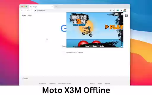 Moto X3M Offline  from Chrome web store to be run with OffiDocs Chromium online