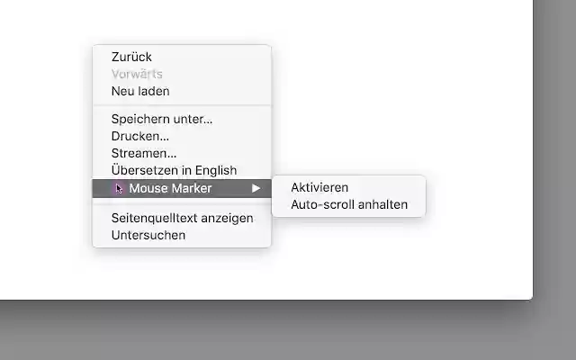 Mouse Marker  from Chrome web store to be run with OffiDocs Chromium online