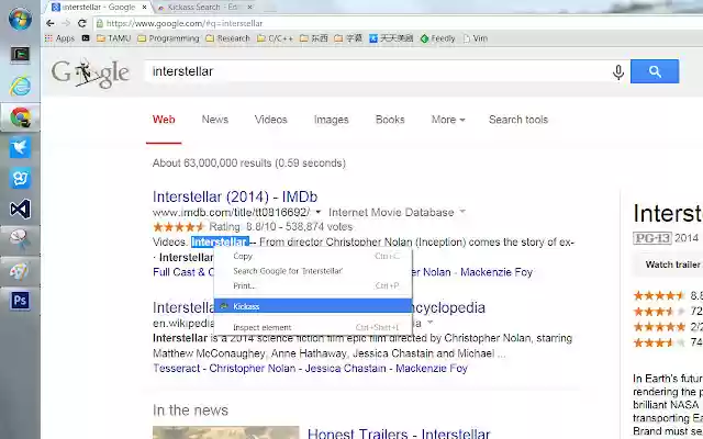 Movie name translator and Kickass Search from Chrome web store to be run with OffiDocs Chromium online Movie name translator and Kickass Search from Chrome web store to be run with OffiDocs Chromium online