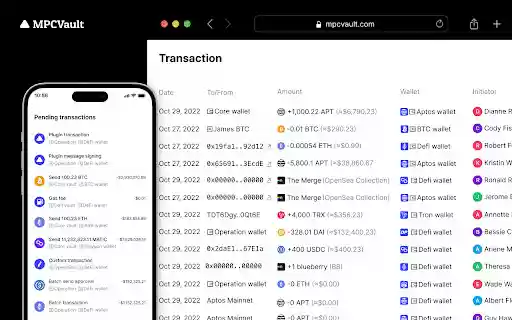 MPCVault  from Chrome web store to be run with OffiDocs Chromium online