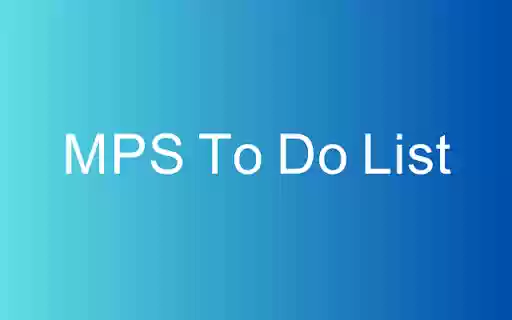 MPS To Do List  from Chrome web store to be run with OffiDocs Chromium online