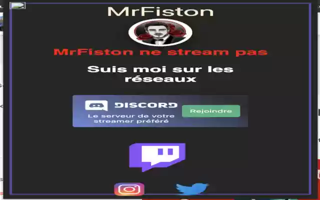 MrFiston Stream  from Chrome web store to be run with OffiDocs Chromium online