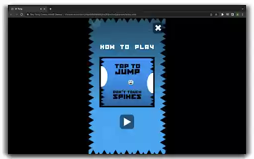 Mr.Pong Game HTML5 Game  from Chrome web store to be run with OffiDocs Chromium online