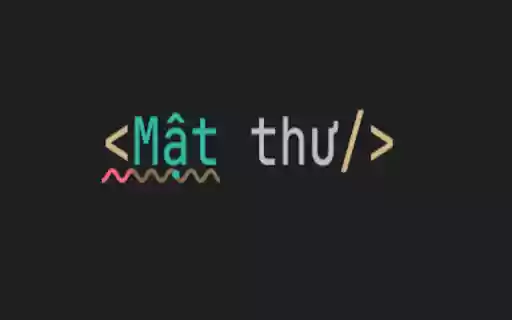 Mật thư  from Chrome web store to be run with OffiDocs Chromium online