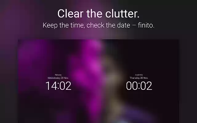 Multi clock  from Chrome web store to be run with OffiDocs Chromium online
