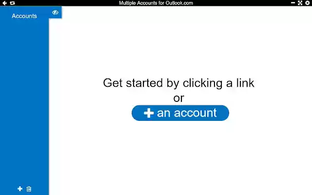 Multiple Accounts for Outlook.com  from Chrome web store to be run with OffiDocs Chromium online
