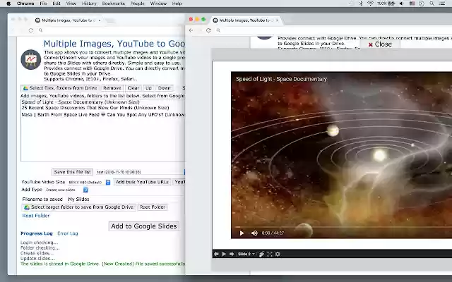 Multiple Images, YouTube to Google Slides from Chrome web store to be run with OffiDocs Chromium online Multiple Images, YouTube to Google Slides from Chrome web store to be run with OffiDocs Chromium online