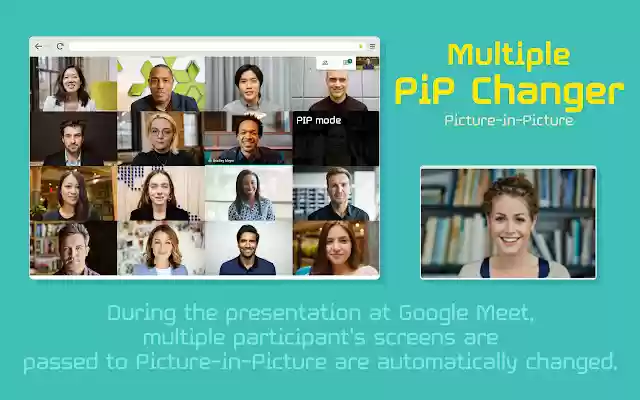 Chrome 网上商店的多个 PiP Changer 将与 OffiDocs Chromium 在线运行