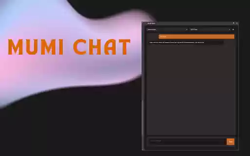 MUMI Chat  from Chrome web store to be run with OffiDocs Chromium online
