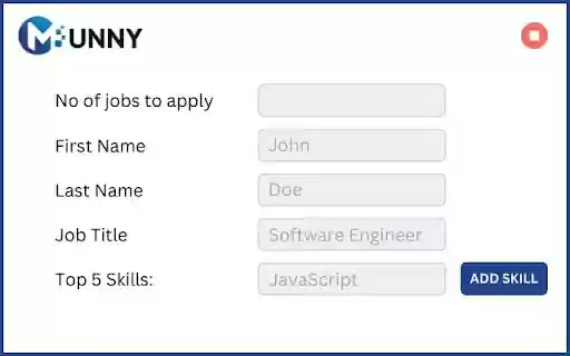 Munny  from Chrome web store to be run with OffiDocs Chromium online