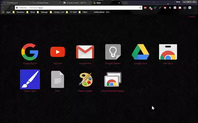 murnauer theme  from Chrome web store to be run with OffiDocs Chromium online