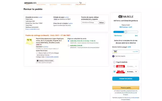 Muscle Points  from Chrome web store to be run with OffiDocs Chromium online