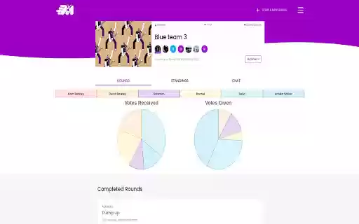 Music League Statistics  from Chrome web store to be run with OffiDocs Chromium online