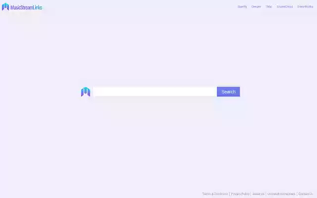 Music Stream Links  from Chrome web store to be run with OffiDocs Chromium online
