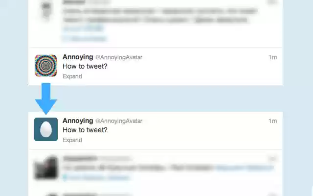 Mute Twitter Avatar  from Chrome web store to be run with OffiDocs Chromium online