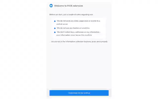 MVX extension  from Chrome web store to be run with OffiDocs Chromium online
