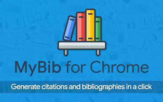 MyBib: Free Citation Generator  from Chrome web store to be run with OffiDocs Chromium online