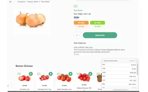 My Currency Converter  from Chrome web store to be run with OffiDocs Chromium online