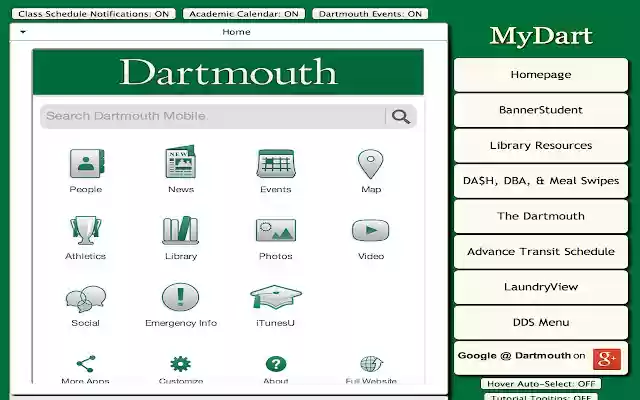 MyDart  from Chrome web store to be run with OffiDocs Chromium online