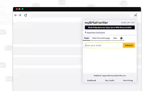 MyEmailVerifier from Chrome web store to be run with OffiDocs Chromium online MyEmailVerifier from Chrome web store to be run with OffiDocs Chromium online