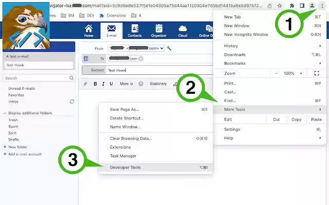myHawk  from Chrome web store to be run with OffiDocs Chromium online