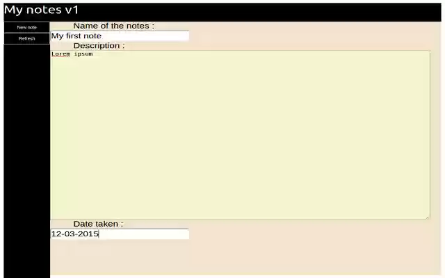 mynotes from Chrome web store to be run with OffiDocs Chromium online mynotes from Chrome web store to be run with OffiDocs Chromium online