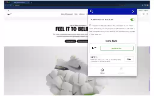 My O2 Feel Good Shopping  from Chrome web store to be run with OffiDocs Chromium online