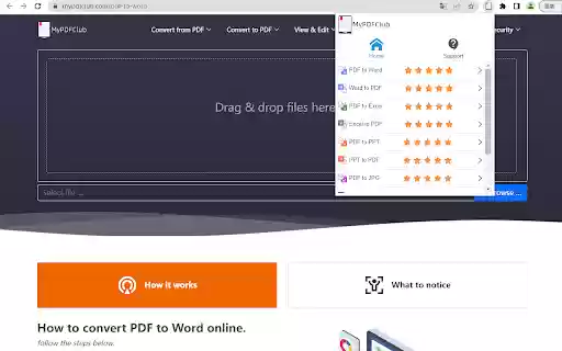 My PDF Club from Chrome web store to be run with OffiDocs Chromium online My PDF Club from Chrome web store to be run with OffiDocs Chromium online