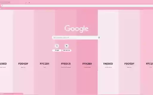 My pink theme  from Chrome web store to be run with OffiDocs Chromium online