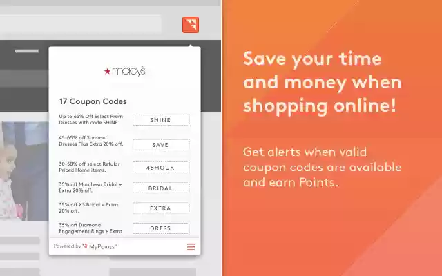 MyPoints Score  from Chrome web store to be run with OffiDocs Chromium online