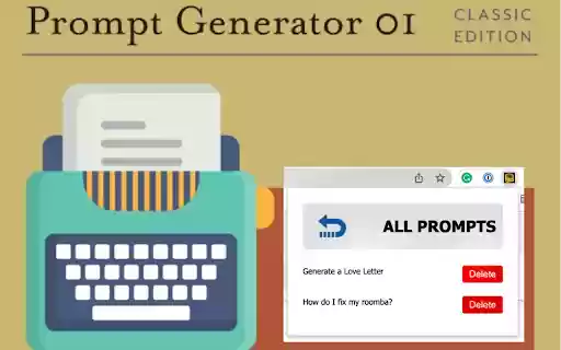 My Prompts Helper from Chrome web store to be run with OffiDocs Chromium online My Prompts Helper from Chrome web store to be run with OffiDocs Chromium online