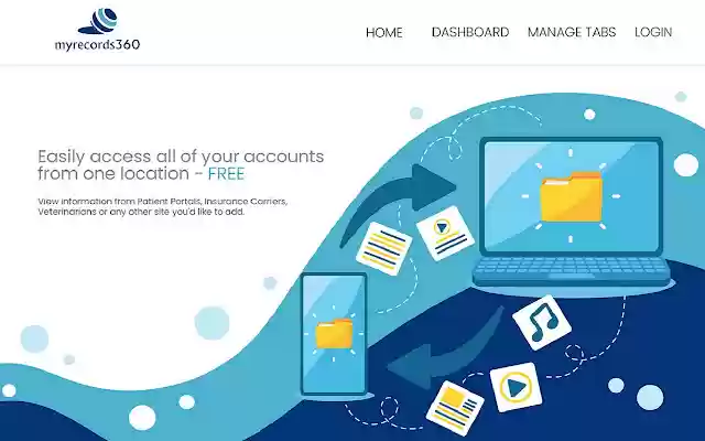 MyRecords360  from Chrome web store to be run with OffiDocs Chromium online