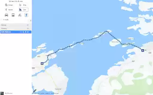 My Routes Free  from Chrome web store to be run with OffiDocs Chromium online