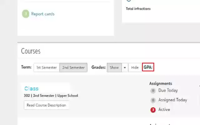 Myschoolapp GPA Calculator from Chrome web store to be run with OffiDocs Chromium online Myschoolapp GPA Calculator from Chrome web store to be run with OffiDocs Chromium online