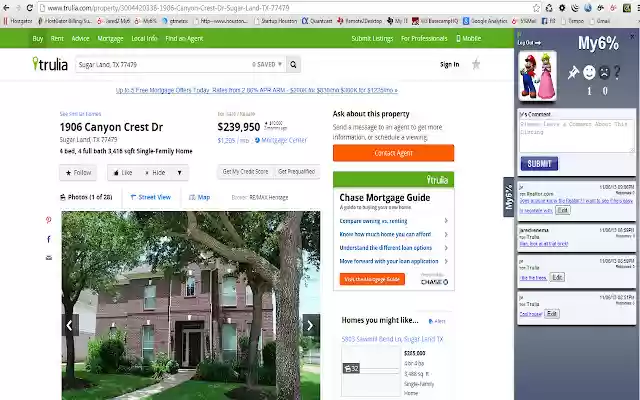 MySixPercent  from Chrome web store to be run with OffiDocs Chromium online