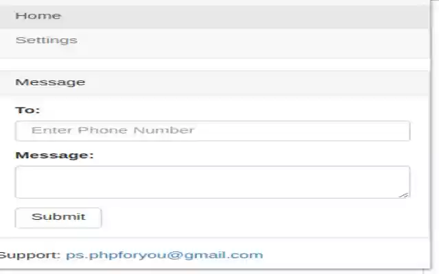 My SMS  from Chrome web store to be run with OffiDocs Chromium online
