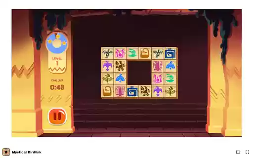 Mystical Birdlink Match pairs and beat the clock!  from Chrome web store to be run with OffiDocs Chromium online