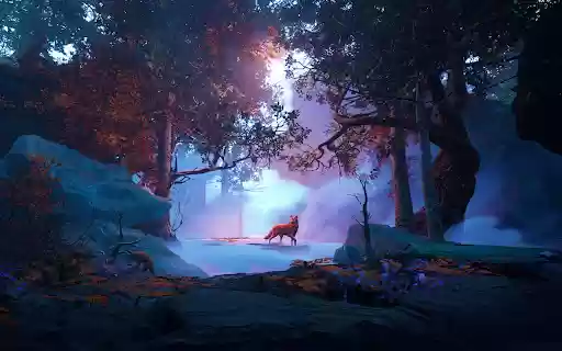 Mystical Wolf in the Night Forest from Chrome web store to be run with OffiDocs Chromium online Mystical Wolf in the Night Forest from Chrome web store to be run with OffiDocs Chromium online