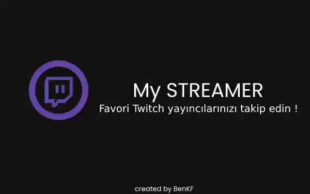 My Streamer from Chrome web store to be run with OffiDocs Chromium online My Streamer from Chrome web store to be run with OffiDocs Chromium online