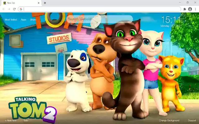 My Talking Tom 2 Virtual Pet Simulator from Chrome web store to be run with OffiDocs Chromium online My Talking Tom 2 Virtual Pet Simulator from Chrome web store to be run with OffiDocs Chromium online