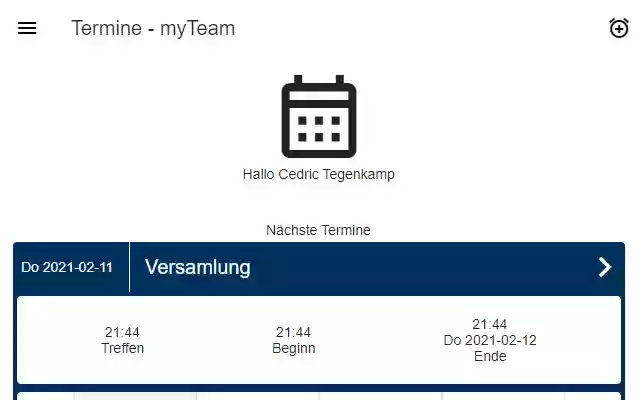 myTeam Teamverwaltung from Chrome web store to be run with OffiDocs Chromium online myTeam Teamverwaltung from Chrome web store to be run with OffiDocs Chromium online