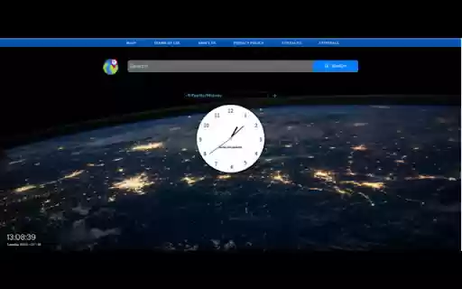MyWorlClock  from Chrome web store to be run with OffiDocs Chromium online