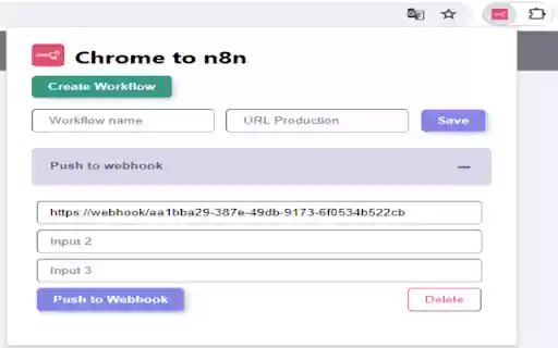 n8n extension for Chrome  from Chrome web store to be run with OffiDocs Chromium online