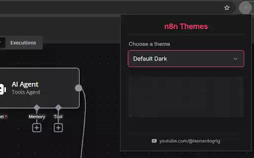 N8N Themes  from Chrome web store to be run with OffiDocs Chromium online