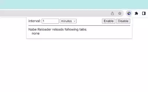 Nabe Reloader  from Chrome web store to be run with OffiDocs Chromium online