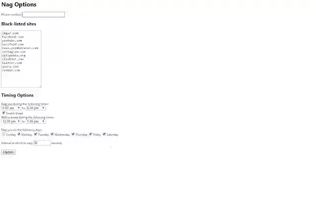Nag  from Chrome web store to be run with OffiDocs Chromium online