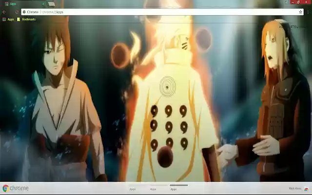 Naruto Uzumaki Sakura Haruno  from Chrome web store to be run with OffiDocs Chromium online