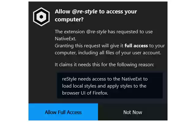 NativeExt aus dem Chrome Web Store zur Ausführung mit OffiDocs Chromium online